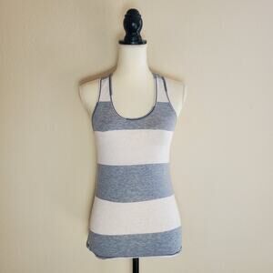 Lululemon Superb Striped Racerback Top 4